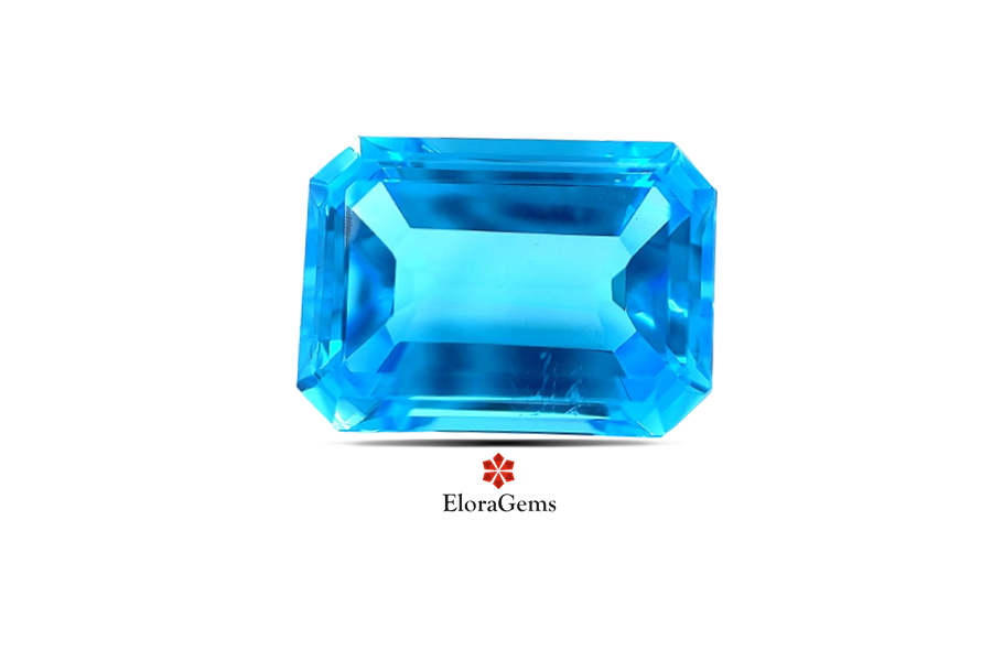 Blue Topaz 18x13 MM 21.48 carats