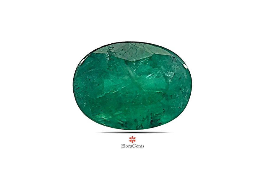 Emerald (Maragadham) 8x6 MM 1.36 carats