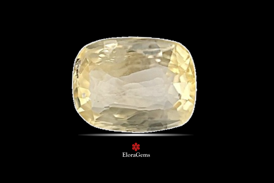 Yellow Sapphire (Pushparag) 8x6 MM 1.55 carats