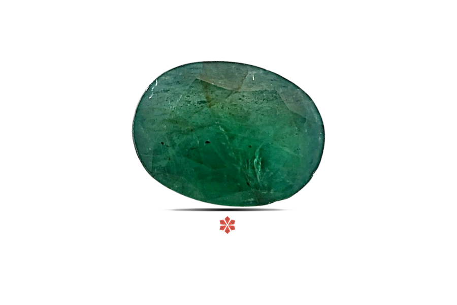 Emerald (Maragadham) 11x9 MM 4.09 carats