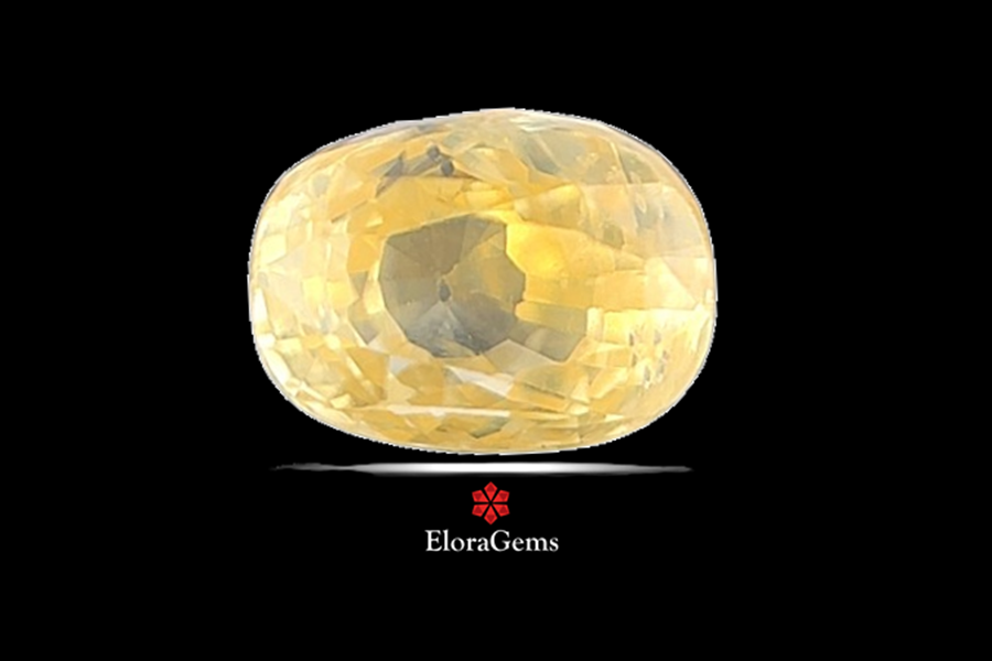 Yellow Sapphire (Pushparag) 7x6 MM 1.98 carats