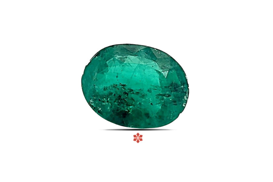 Emerald (Maragadham) 7x6 MM 1.07 carats