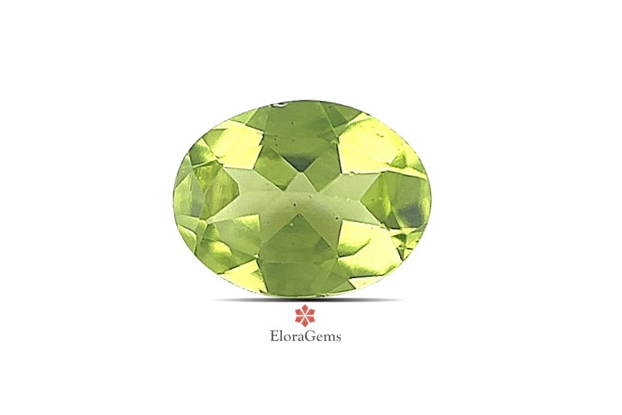 Peridot 8x6 MM 1.1 carats
