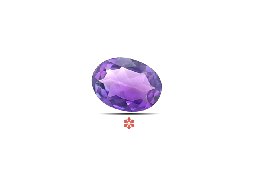 Amethyst 8x6 MM 0.88 carats