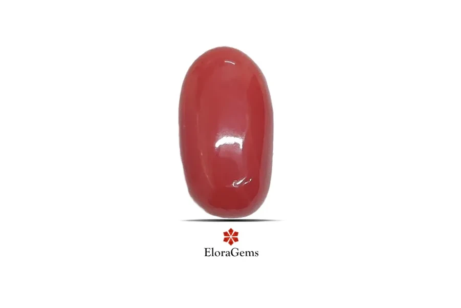 Red Coral (Pavalam) 13x7 MM 4.15 carats