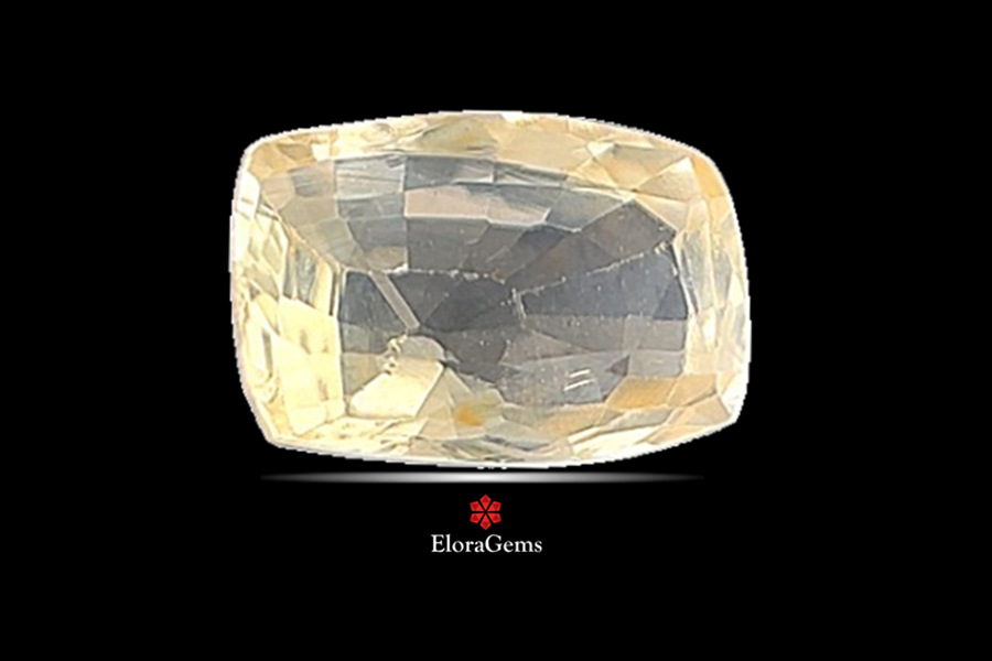 Yellow Sapphire (Pushparag) 7x5 MM 1.42 carats