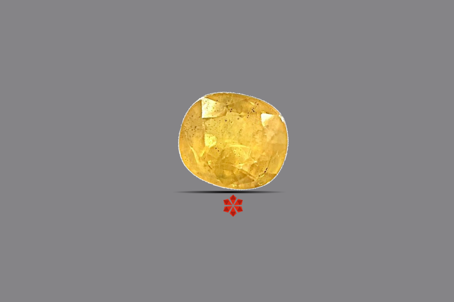 Yellow Sapphire (Pushparag) 6x5 MM 1.11 carats