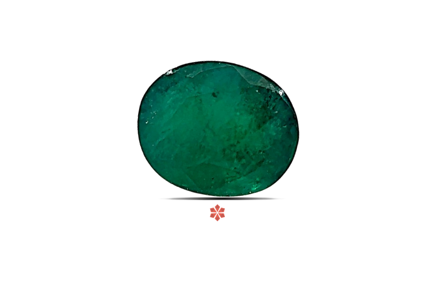 Emerald (Maragadham) 6x5 MM 0.66 carats