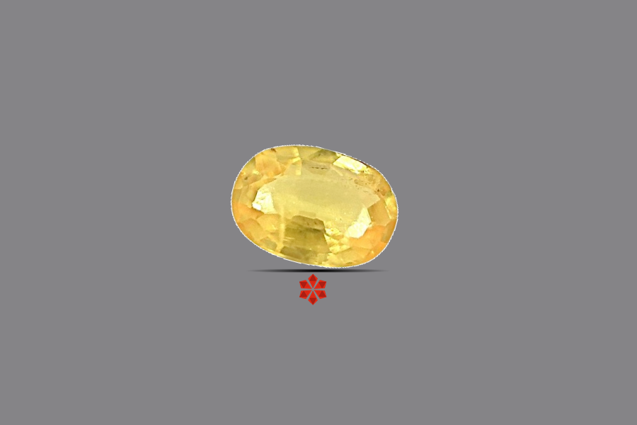 Yellow Sapphire (Pushparag) 7x5 MM 1.01 carats