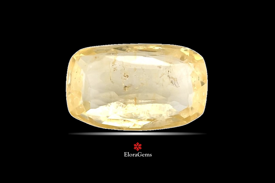 Yellow Sapphire (Pushparag) 11x7 MM 3.07 carats