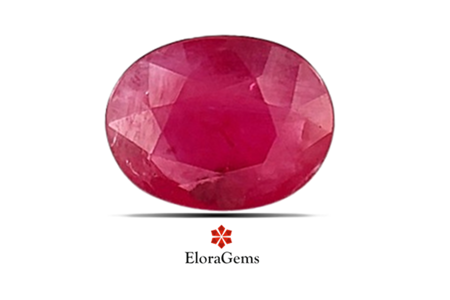 Ruby (Manik) 9x7 MM 1.8 carats