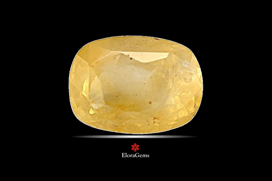 Yellow Sapphire (Pushparag) 9x7 MM 3.07 carats