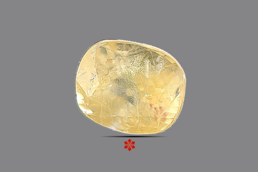 Yellow Sapphire (Pushparag) 8x6 MM 2.61 carats