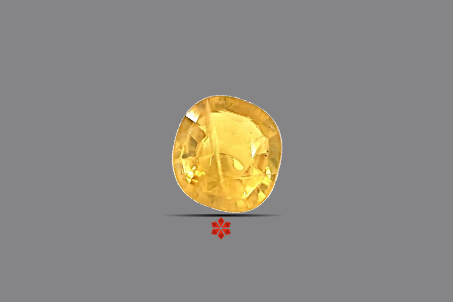 Yellow Sapphire (Pushparag) 7x7 MM 1.59 carats