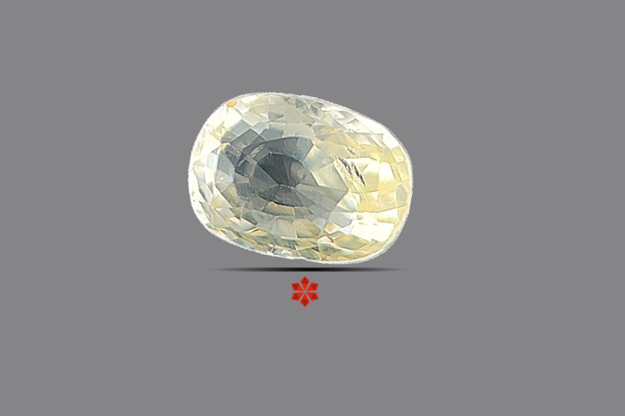 Yellow Sapphire (Pushparag) 7x5 MM 1.62 carats