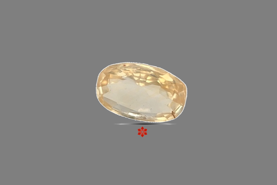 Padparadscha Sapphire 8x5 MM 1.13 carats