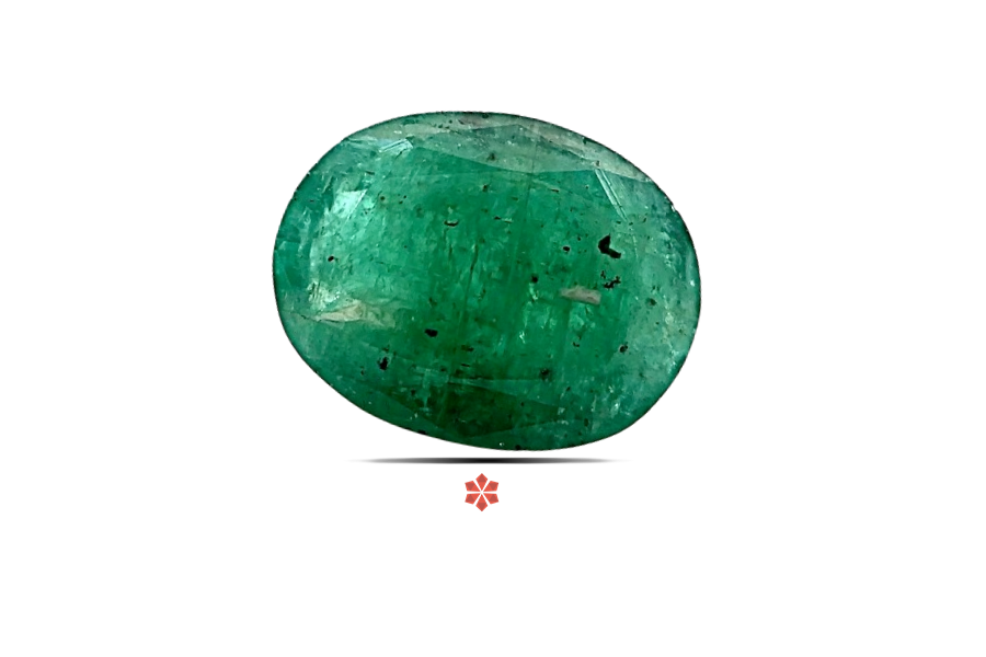 Emerald (Maragadham) 12x9 MM 3.32 carats