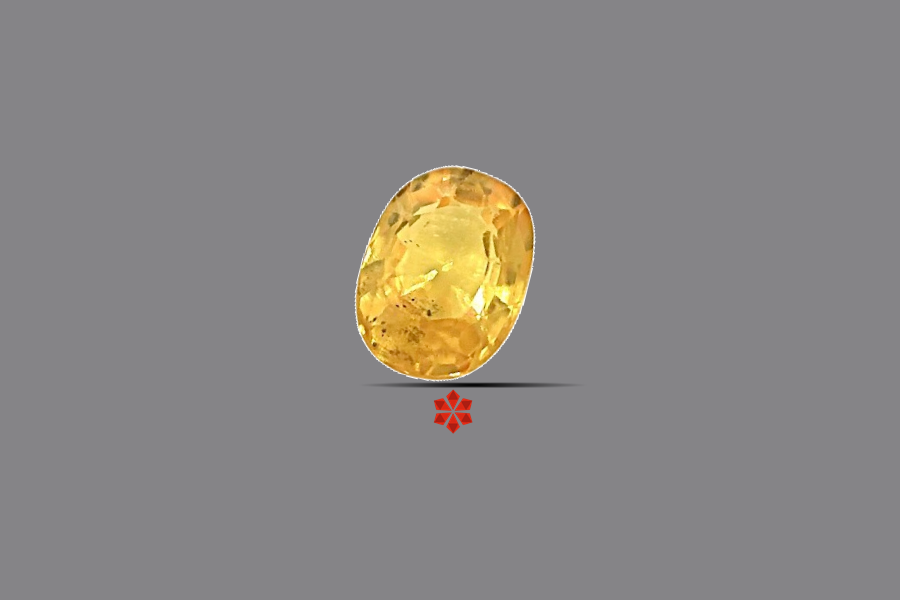Yellow Sapphire (Pushparag) 7x5 MM 1.04 carats