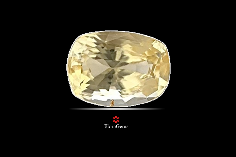 Yellow Sapphire (Pushparag) 7x5 MM 1.66 carats