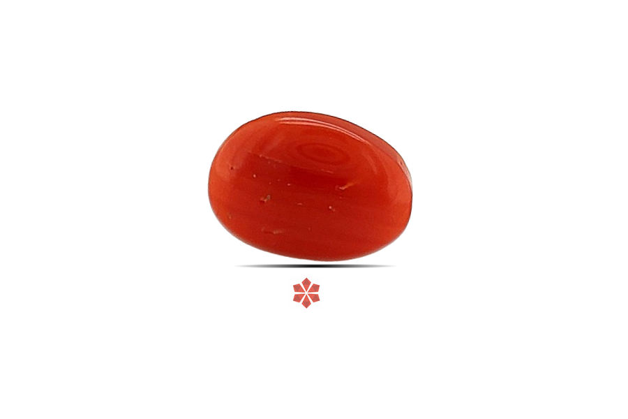 Red Coral 10x8 MM 1.4 carats