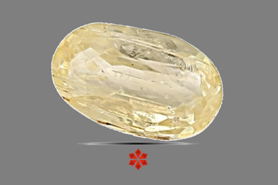 Yellow Sapphire (Pushparag) 11x6 MM 3.28 carats