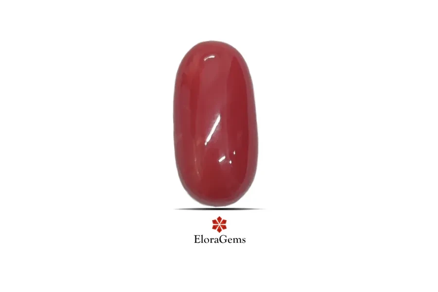 Red Coral (Pavalam) 13x7 MM 4.03 carats