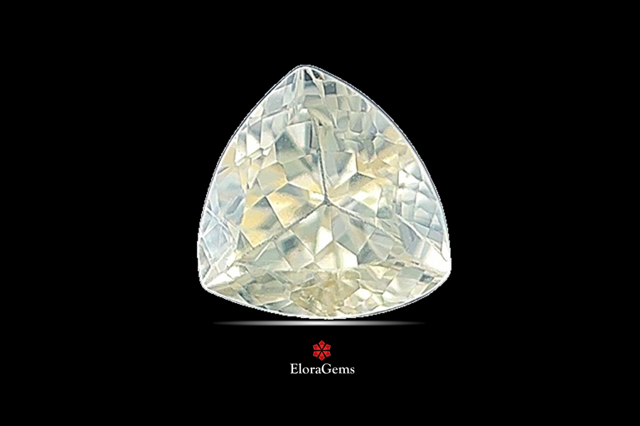 Yellow Sapphire (Pushparag) 6x5 MM 0.77 carats