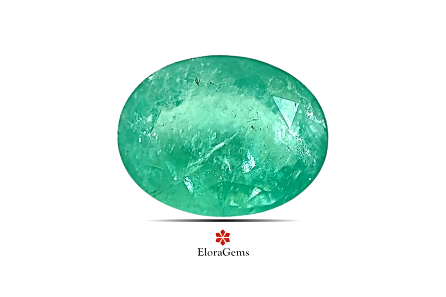 Emerald (Maragadham) 10x8 MM 2.15 carats