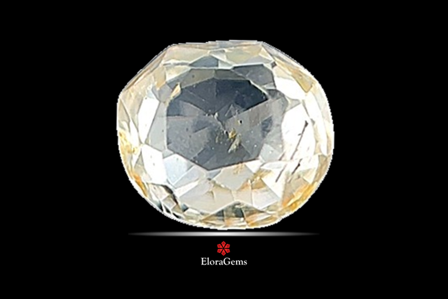 Yellow Sapphire (Pushparag) 6x6 MM 1.18 carats