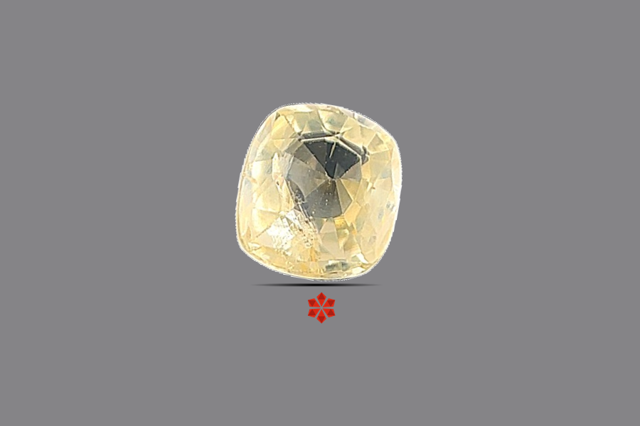 Yellow Sapphire (Pushparag) 6x5 MM 1.06 carats