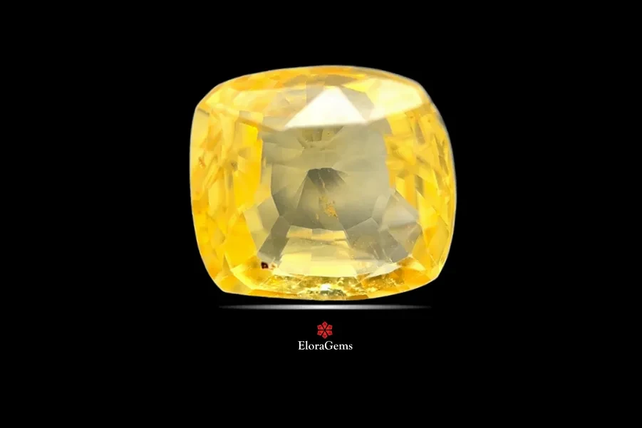 Yellow Sapphire (Pukhraj) 8x7 MM 2.55 carats
