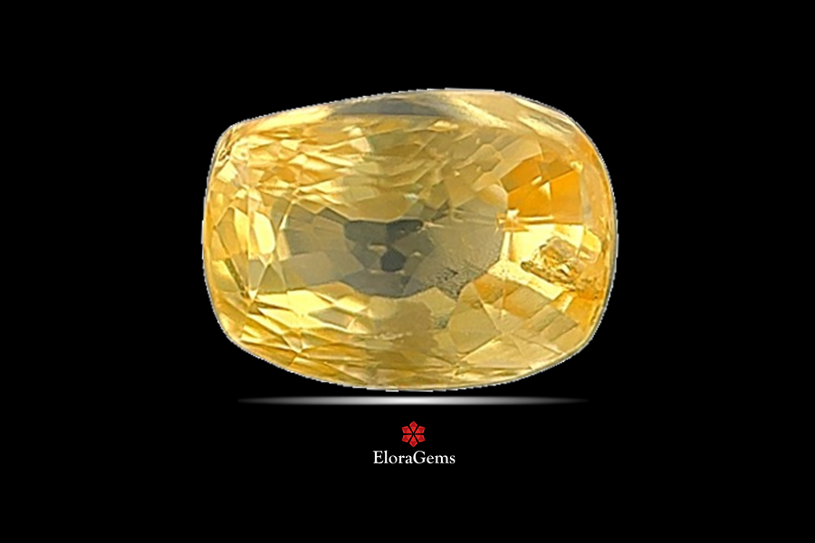 Yellow Sapphire (Pushparag) 7x6 MM 1.95 carats