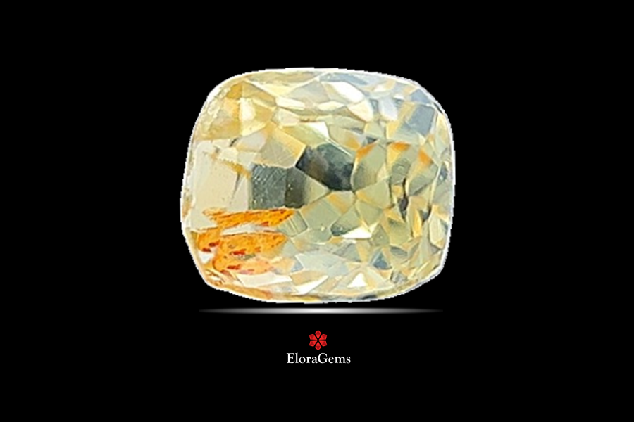 Yellow Sapphire (Pushparag) 5x4 MM 0.64 carats