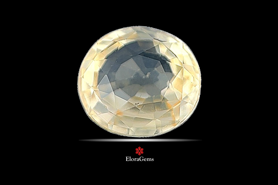 Yellow Sapphire (Pushparag) 8x7 MM 2.03 carats