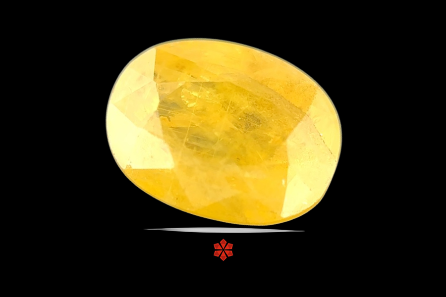 Yellow Sapphire (Pushparag) 11x8 MM 4.64 carats