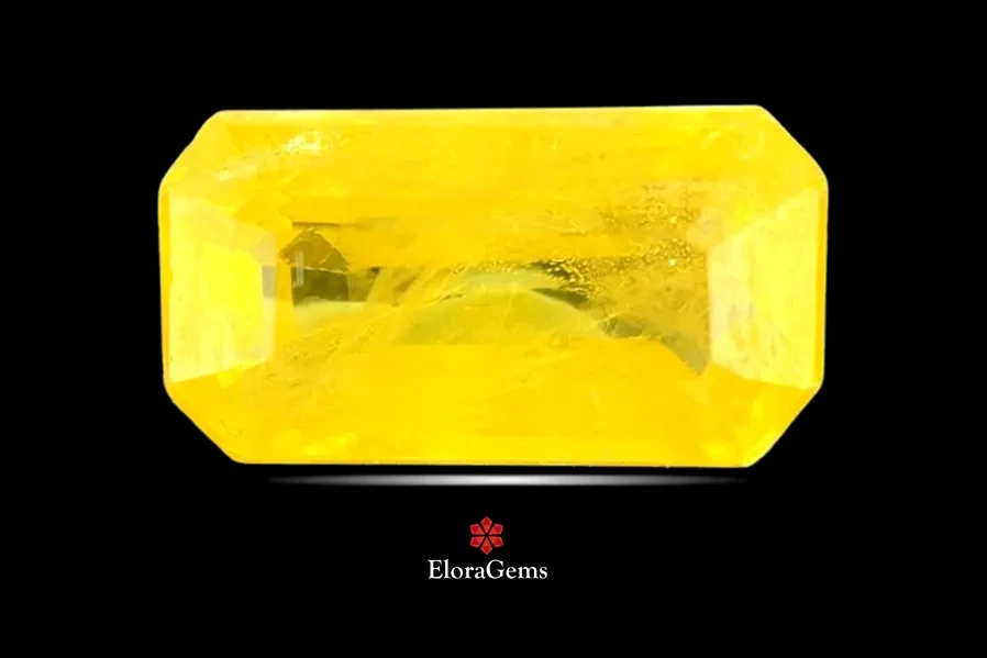 Yellow Sapphire (Pushparag) 11x6 MM 3.21 carats