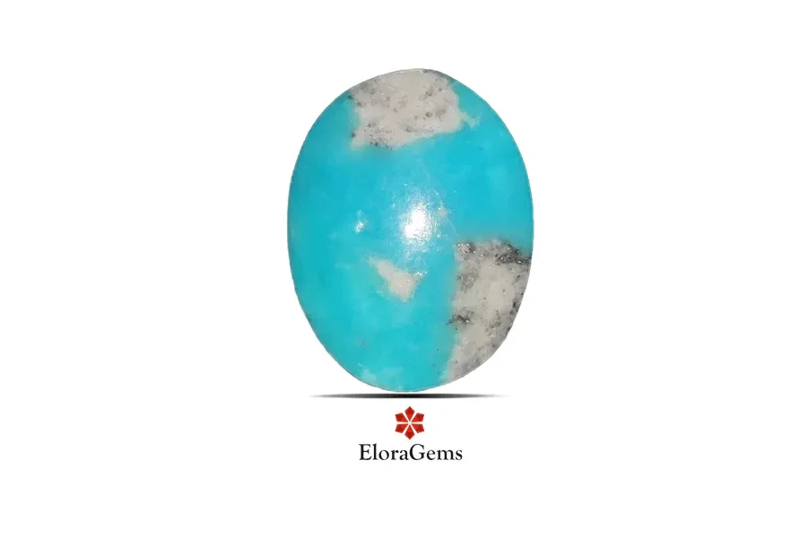 Turquoise 15x11 MM 3.57 carats