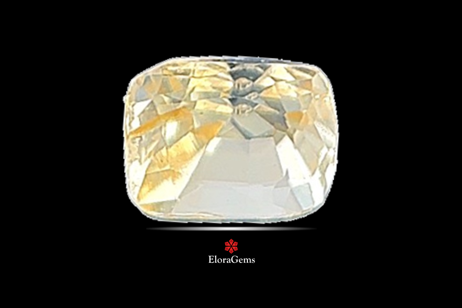 Yellow Sapphire (Pushparag) 5x4 MM 0.65 carats