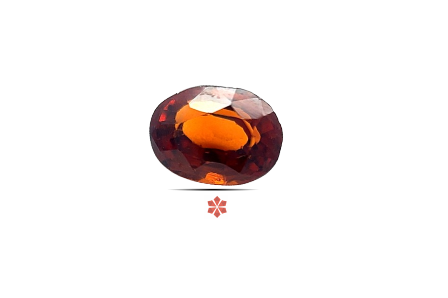 Hessonite (Gomed) 7x5 MM 1.1 carats