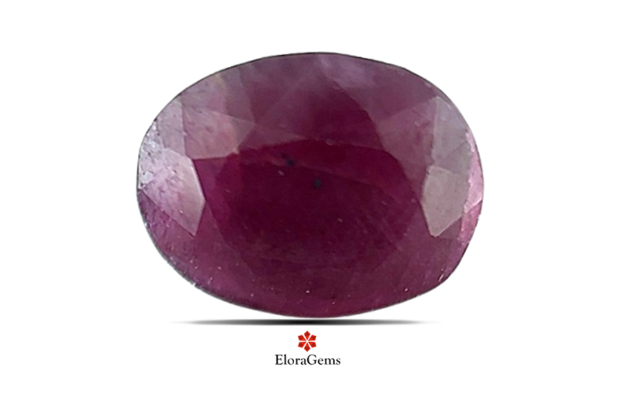 Ruby (Manik) 11x9 MM 3.49 carats