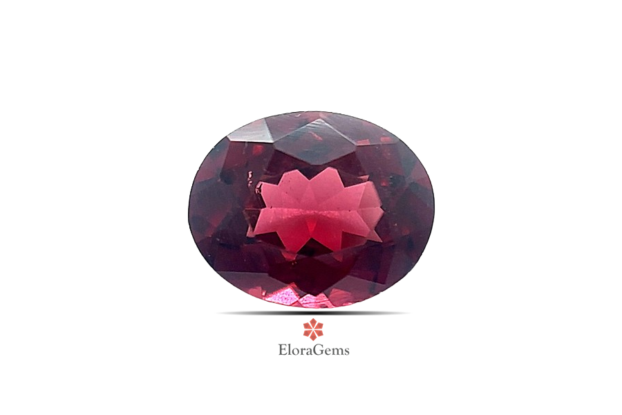 Rhodolite Garnet 10x8 MM 3.11 carats
