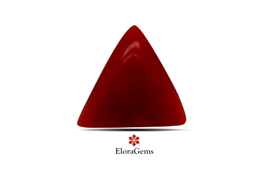 Red Coral (Pavalam) 12x11 MM 3.58 carats