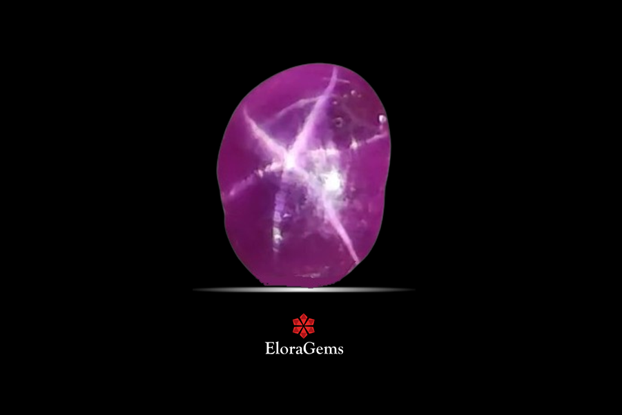Star Ruby 7x5 MM 1.58 carats