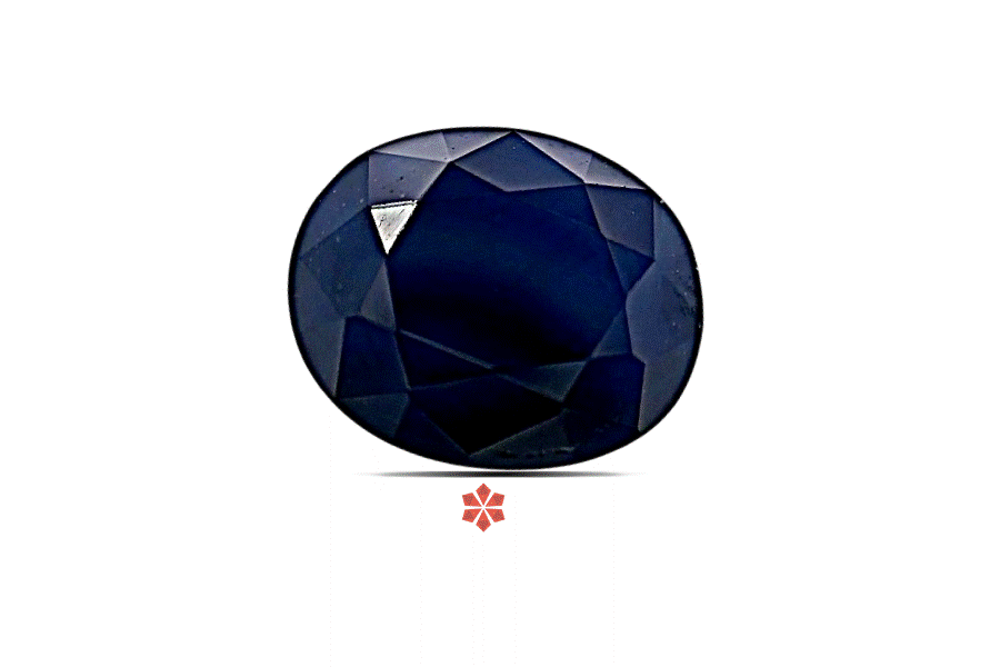 Blue Sapphire (Neelam) 11x9 MM 3.95 carats