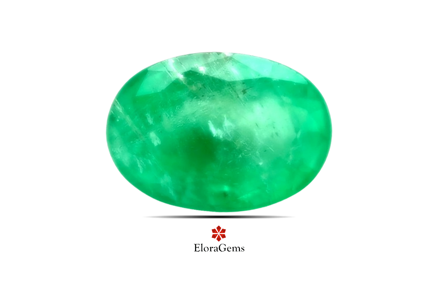Emerald (Maragadham) 9x7 MM 2.1 carats