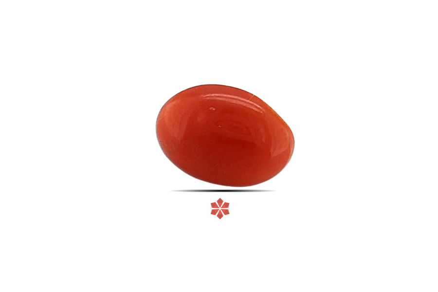 Red Coral 9x7 MM 2.27 carats