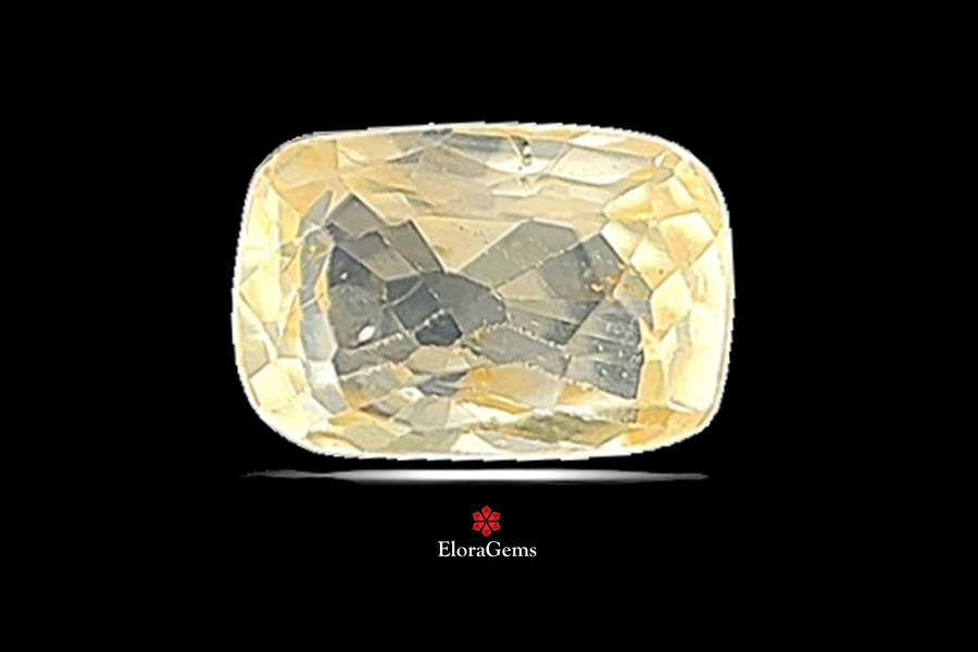Yellow Sapphire (Pushparag) 7x4 MM 1.1 carats