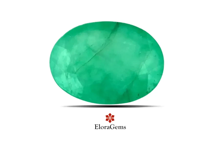Emerald (Maragadham) 8x6 MM 1.15 carats