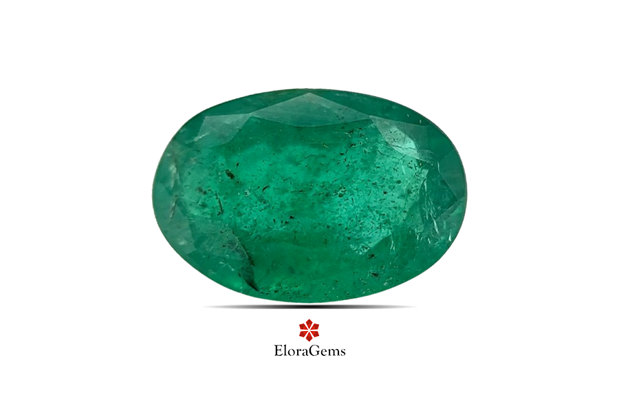 Emerald (Maragadham) 13x9 MM 3.82 carats