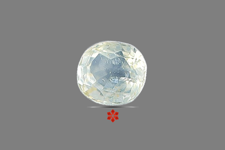 Yellow Sapphire (Pushparag) 6x5 MM 0.97 carats